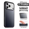 Compatible with Apple 17Promax: Magnetic, Skin-Feel, Drop-Proof Frosted Phone Case with AI Button.