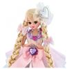 TAKARA TOMY Licca-chan Doll Dream Fantasy Platinum Long Princess Licca-chan Dress-up Play Toy Ages 3+