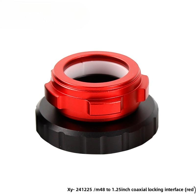 Astronomical Telescope Accessories Eyepiece Interface Quick Lock M42/M48/2-inch to 1.25-inch Coaxial Lock Interface Adapter