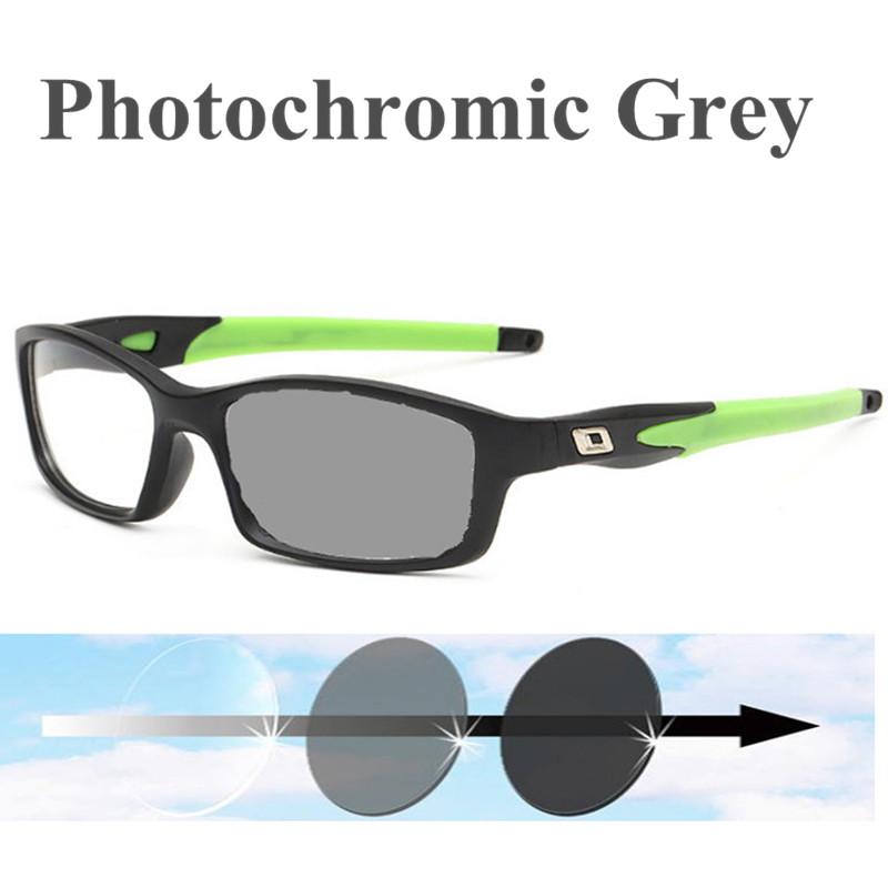 Classic Men Photochromic Reading Glasses Women Sports Farsightedness Presbyopia Glasses Sensitive Reading Eyeglasses Grey Lenses