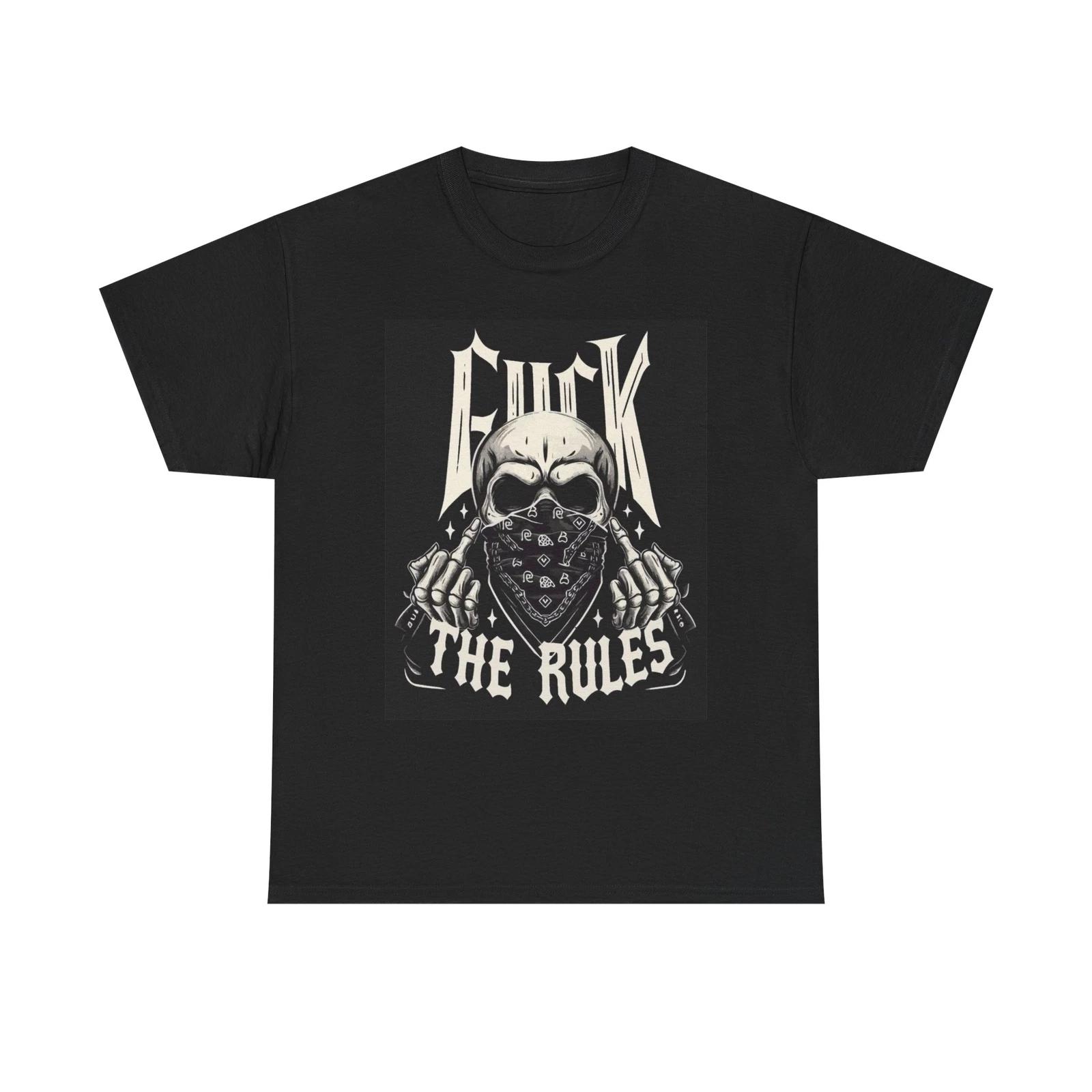 Men s and Women s T-shirts F The Rules XS