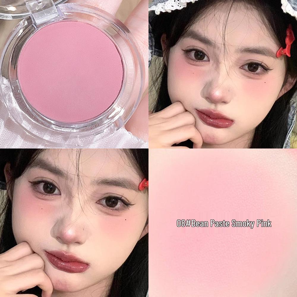 

HISYI Nude Makeup Blush & Highlighter: Fine Shimmer Matte Contour & Eyeshadow