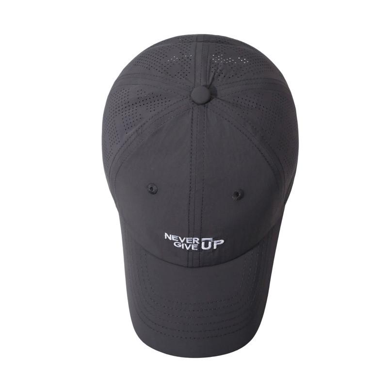 Quick Dry Baseball Cap With Embroidered Letter Design For Summer Outdoor Men