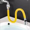 Stainless Steel Adjustable Faucet Tube for Enhanced Water Flow in Contemporary Bathroom Design