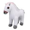 30cm White Plush Horse Toy Soft Stuffed Animal Horse Doll Ornament Fluffy Decoration for Home