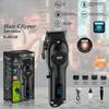 Electric Haircut Multifunctional Electric Push-cut Hair Shaving Set Fader USB Interface Removable Silent Design