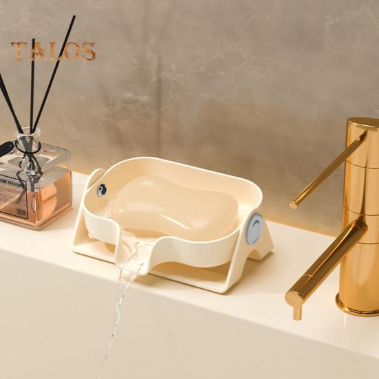 

Мыльница Самоосушающийся дозатор для мыльницы Регулируемый угол Дренажный лоток для хранения мыла Принадлежности для ванной комнаты