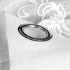 Lily Curtain 140X250 Cm White Embroidered Flowers Eyelets