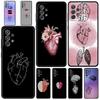 Phone Case For Samsung A17 A15 A13 A51 A71 A41 A31 A21S A07 A05 A35 A55 A23 A25 A33 A53 A73 5G Cover Creative Heart Medical