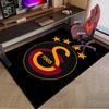 Galatasaray Football Club Emblem Area Rug Office rug, Chair Rug, Decor Carpet Livingroom bedroom Mat, Large Size Fan gifts Christmas gifts