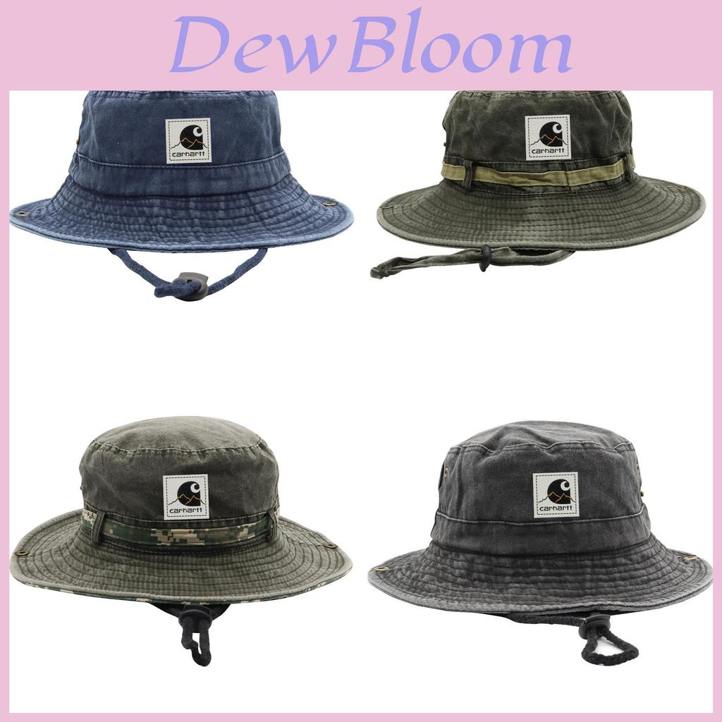 Cappello da Pescatore Uomo Donna Protezione Solare Estiva in Cotone con Ampia Visiera Pieghevole e Rete per Escursioni di Pesca Estive