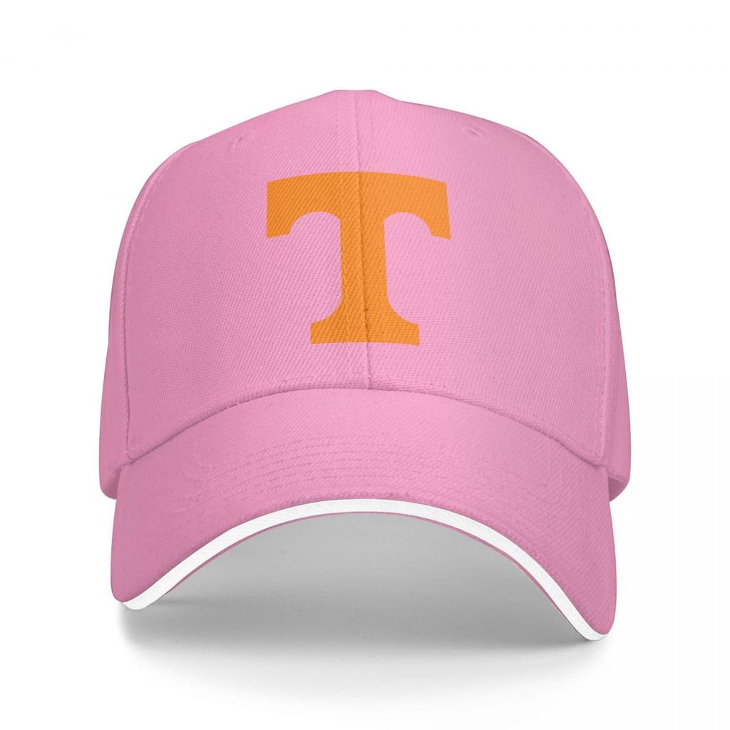Cappellino Unisex in Cotone per Donne Uomini Moda Tennessee Cappellino da Baseball Università Regolabile Cappello da Esterno Streetwear