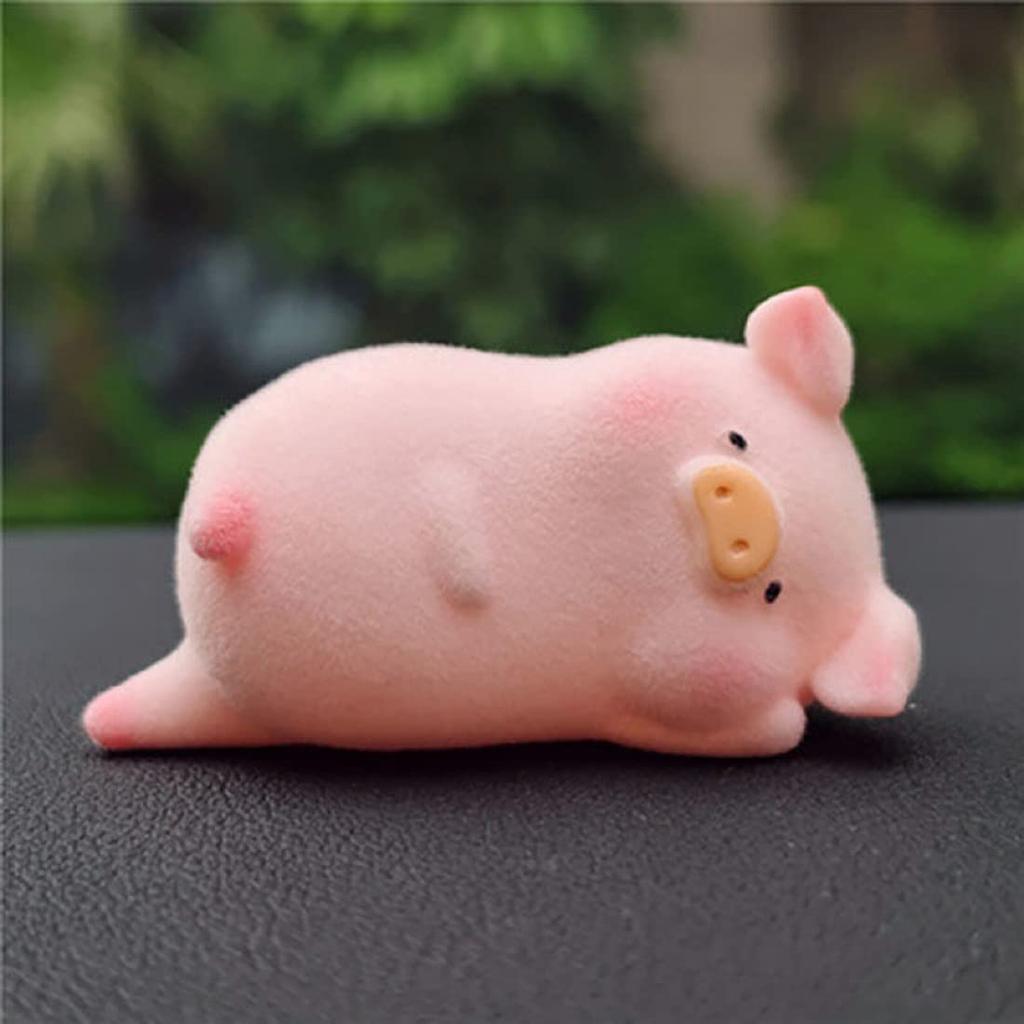 Car Decoration Car Pendant Caught Pig Car Hanging Ornament Peace Amulet Bliss Piglet Car