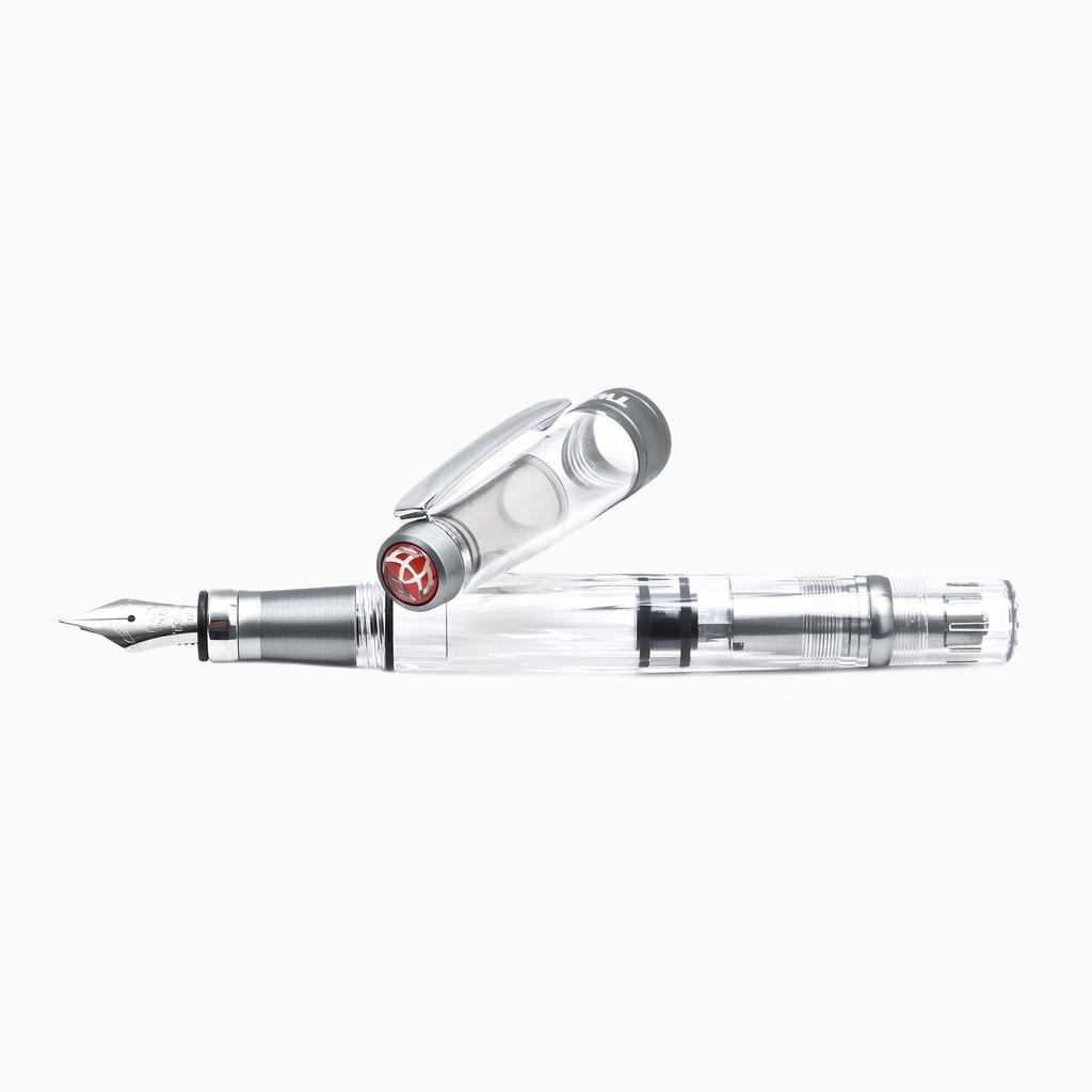 TWSBI Diamond 580ALR Nickel Gray Fountain Pen Nib, F