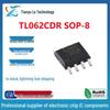 New TL062CDR TL062C SMD SOP-8 Dual Op-Amp Chip IC