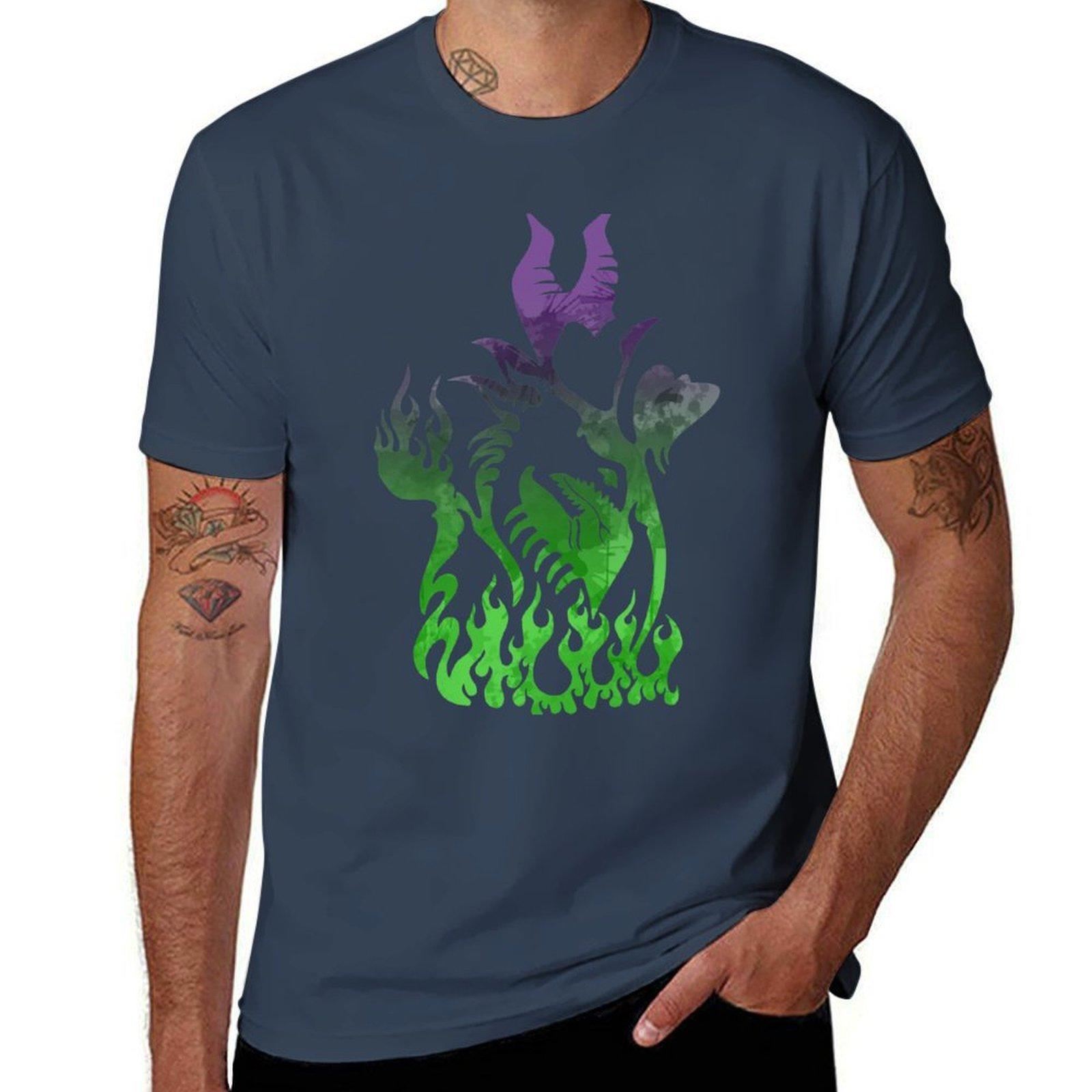 Villain Inspired Silhouette Tshirt Daily Casual Short Sleeve Tee Shirt S