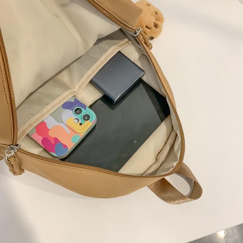 Mädchen Herz niedlicher Kapibara Rucksack Tasche große Kapazität Studenten Campus Schultasche Mädchen vielseitiger Aufbewahrungsrucksack