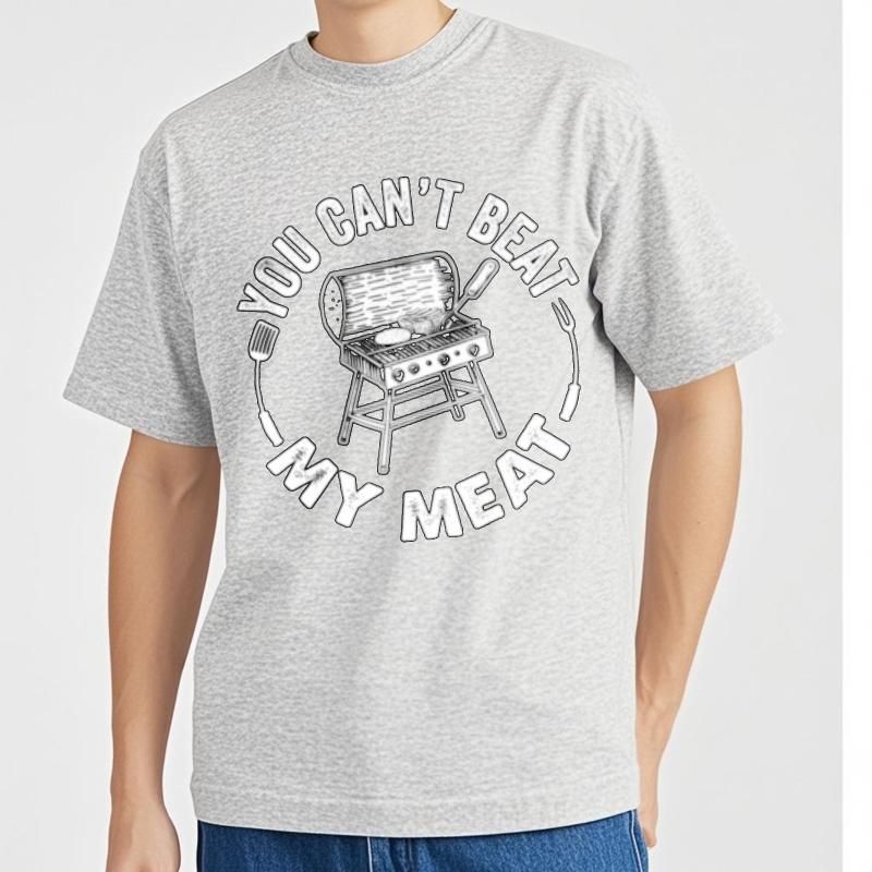 Unisex Brand Tshirt Travel Unisex Summer Tshirt Cotton You Cant Beat My Meat Anime For Him Tees Summer Fashion Top Tees