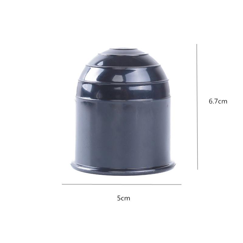 Universal 50MM Tow Bar Ball Cover Cap Trailer Ball Cover Tow Bar Cap Hitch Trailer Towball Protect Car Accessories