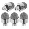 5Pcs Touch Screen Capacitive Stylus Pen Tip Mesh Inner Thread Replacement for Writing Drawing Gaming Design Architecture