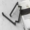 2pcs Matte Black Cabinet Pulls Stainless Steel Kitchen Cabinet Handles - Square Dresser Handles Drawer Pulls
