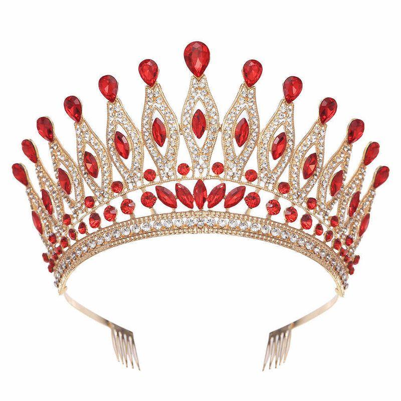 2024 New Arrival Crown Headdress Bridal Hair Accessories Fancy Fashion Crown Baroque Performance Pageant Miss World