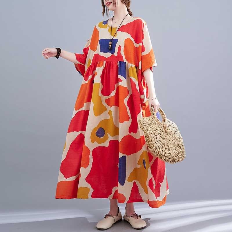 

Women s Striped Long Dress average size