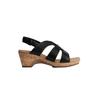 Women S Cocoa Cork Sandal Black w9dl0013S11nt