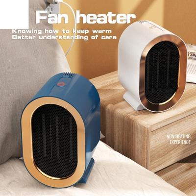 Vnitřní 1200W mini ohřívač PTC Ceramic Heat 2-rychlostní přenosné elektrické ventilátorové ohřívače Ohřívače vzduchu pro domácnost