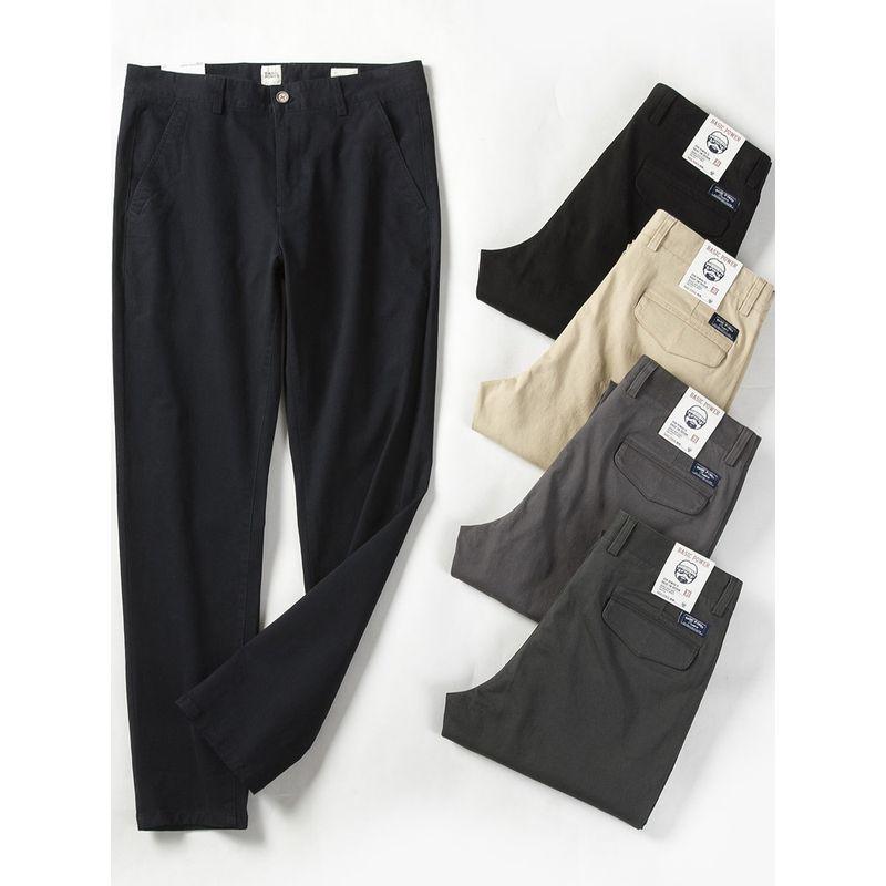 Amekaji American Retro Heavy Weight Pure Cotton Workwear Casual Pants Men's Fall/Winter Tapered Pants Export Men's Pants