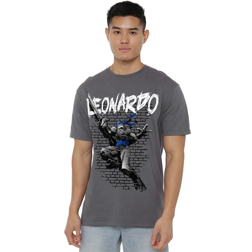 Tmnt Tmnt Leonardo T-Shirt S-4XL Charcoal L