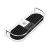 ABS Shower Storage Basket Hollow Design Shower Shelf Practical Bathroom Storage Rack Space Saving
