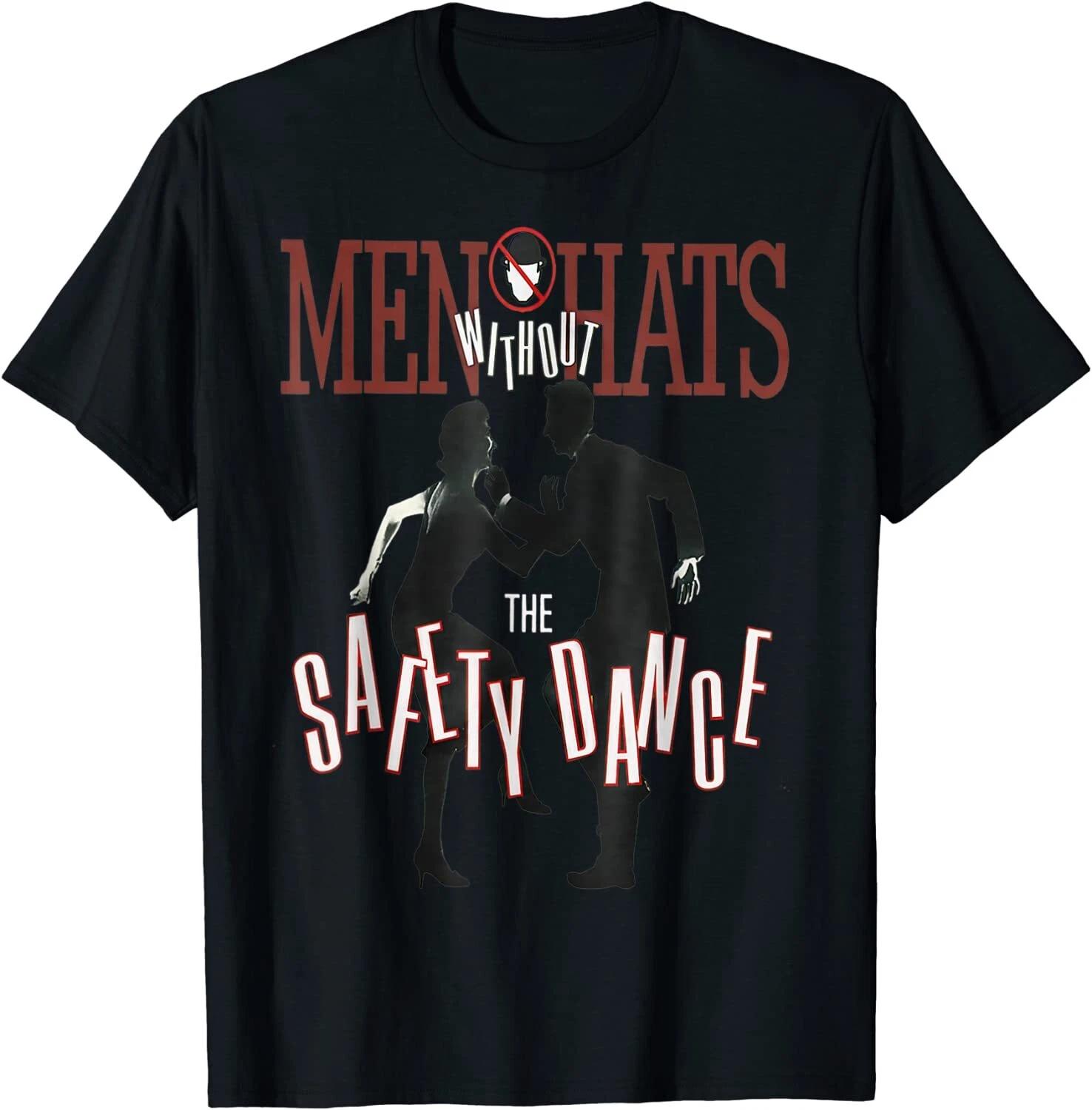 NEW LIMITED Men Without Hats Safety Dance Safety Dance T-Shirt M