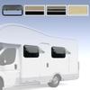 RV Push Out Window 900x450mm Double Layer Acrylic Glass 75° Opening Angle External Exit Window with 