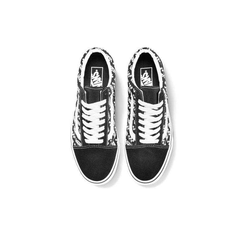 Old Skool Vans 'Logo Repeat - Black' VN0A4U3BTEZ