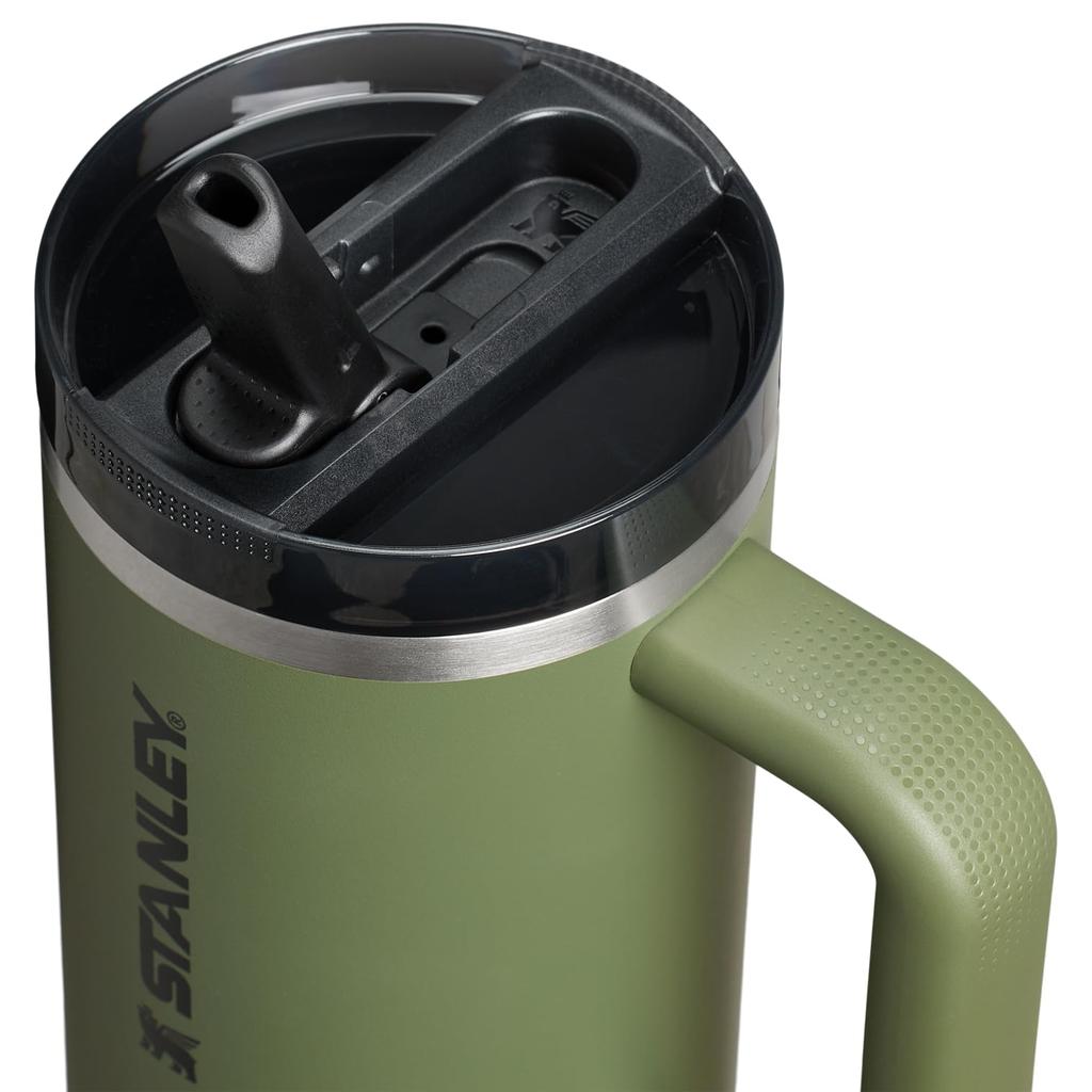 Stanley 1913 Quencher ProTour Flip Straw Vacuum Insulated Tumbler 30 oz Dry Pine
