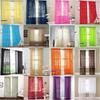 Simple Door Window Tulle Voile Curtain Drape Panel Sheer Valances Home Decor