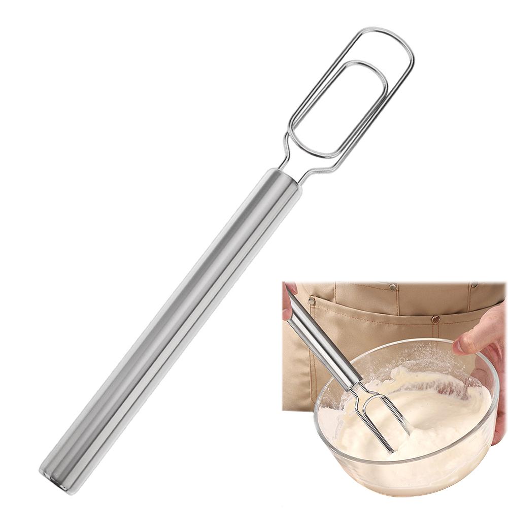 

Stainless Steel Sourdough Starter Spatula & Dough Mixer Manual Hand Mixer Milk Cream Butter Whisk Mixer Kitchen Tools Baking Sup