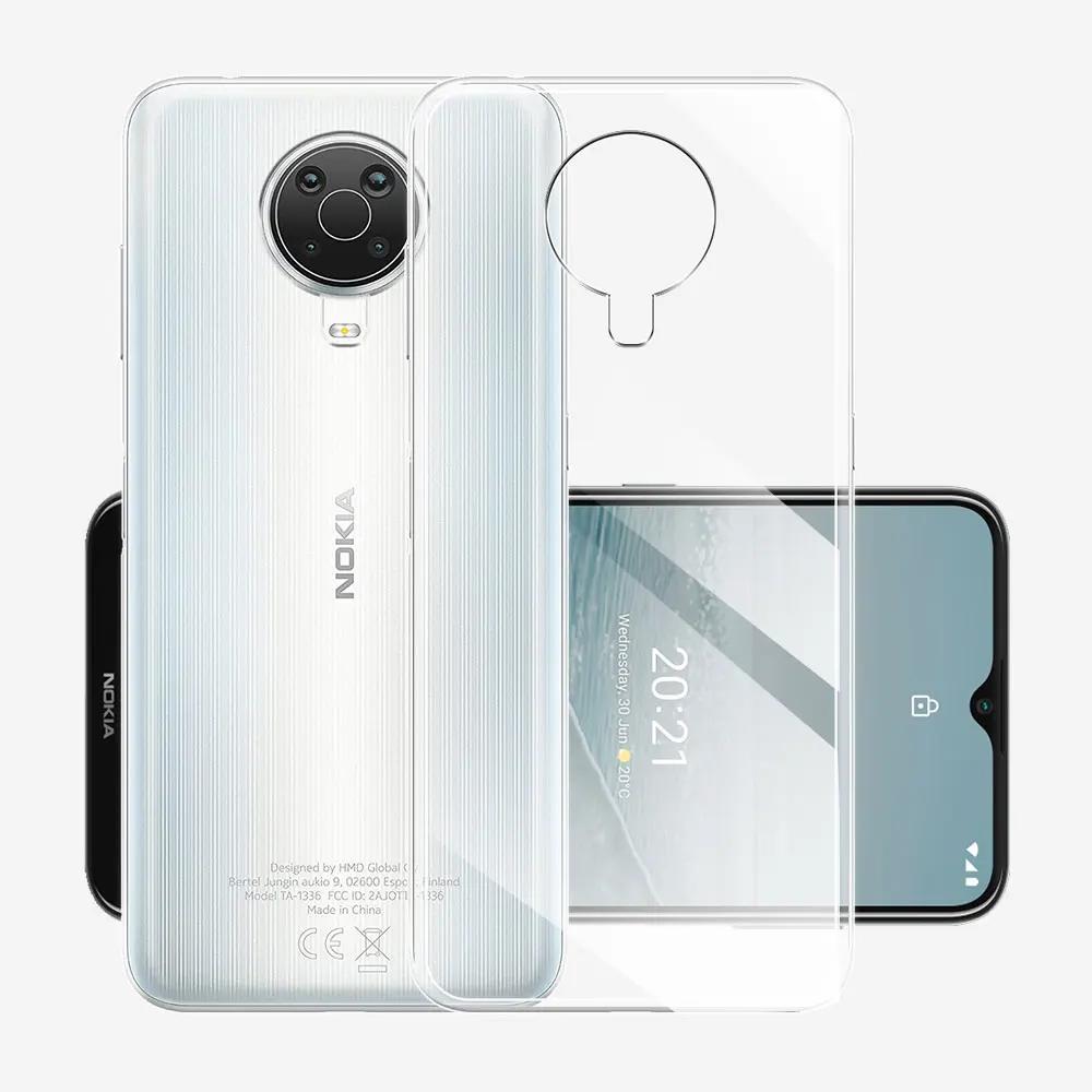 For Nokia G20 Case 6.52 Inches Clear Silicone Soft TPU Phone Case Cover For Nokia G20 Funda For Nokia G20 Transparent Coque