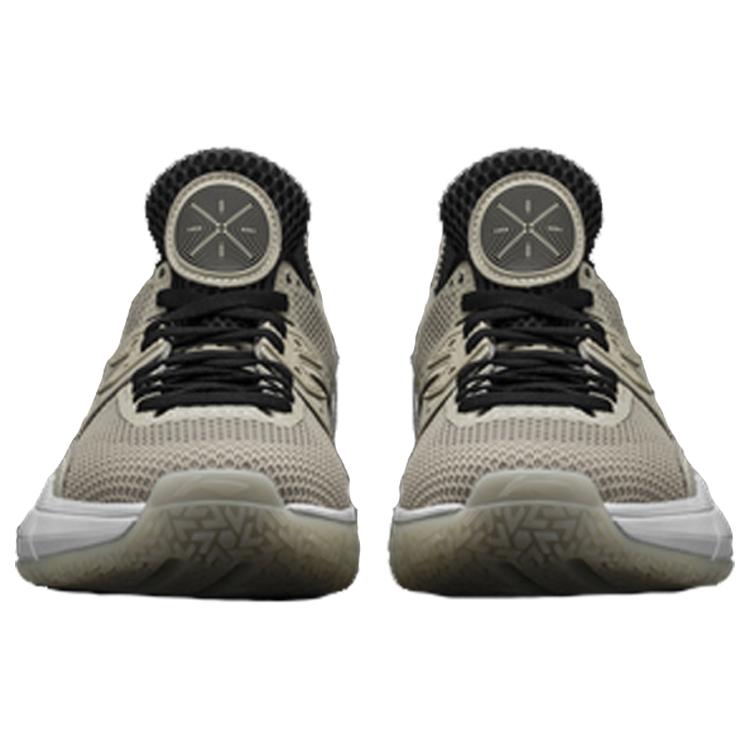 Li Ning WOW 5 Way Of Wade 5 Mesh Cushioning Slip Resistant Lightweight Low top Basketball Shoes Men's Sand Yellow Black ABAM057-10