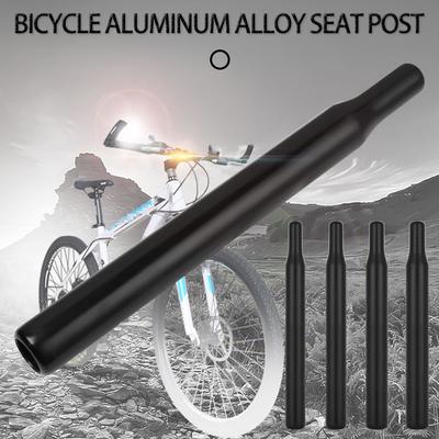 Esportes ao Ar Livre Liga Metálica Mountain Bike MTB Canote de Selim Suporte de Canote de Selim Bicicleta Haste Tubo do Selim da Bicicleta