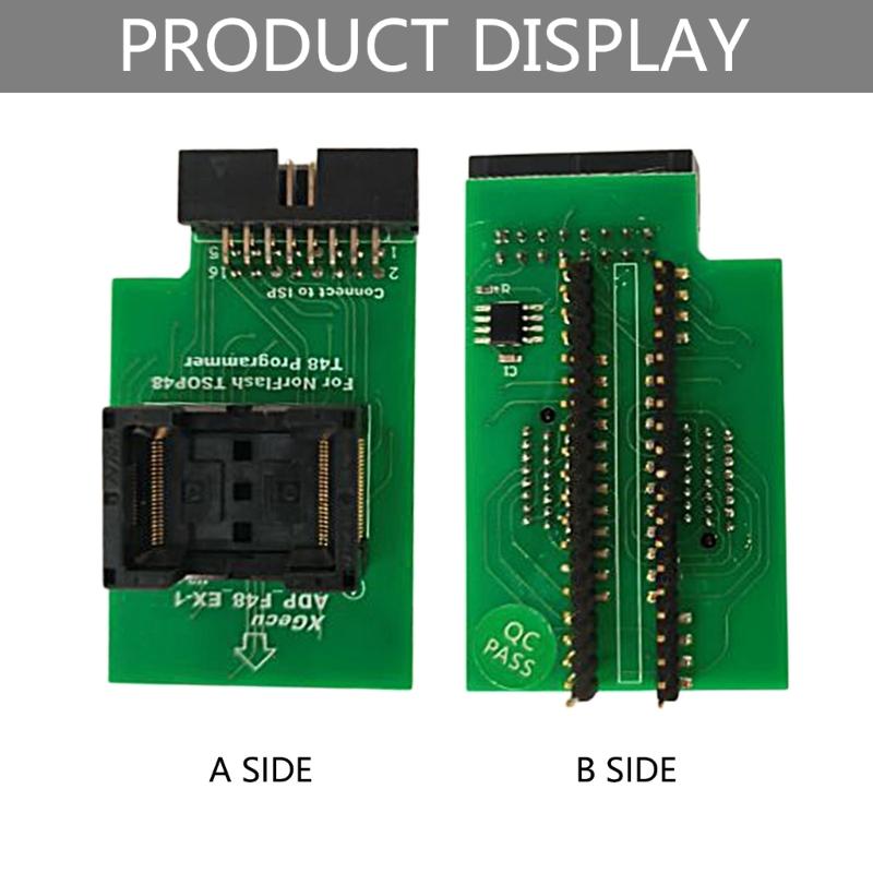 Portable TSOP48 Adapter for ADP_F48_EX-1 TSOP48 Special Socket Only Use On T48 Programmer Chip Programmer