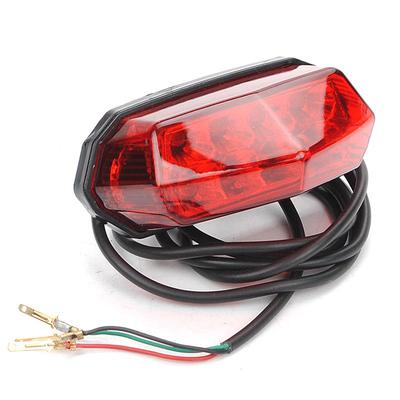 Elektrische Motorrad Bremse Warnung Licht Roller Hinten Schwanz Licht Bremse Warnung Lampe 36V-60V