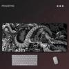 Gaming Mouse Pad Chinese Dragon Computer Gamer Mousepad Lock Edge Mouse Mat Game Accessories Keyboard Pads