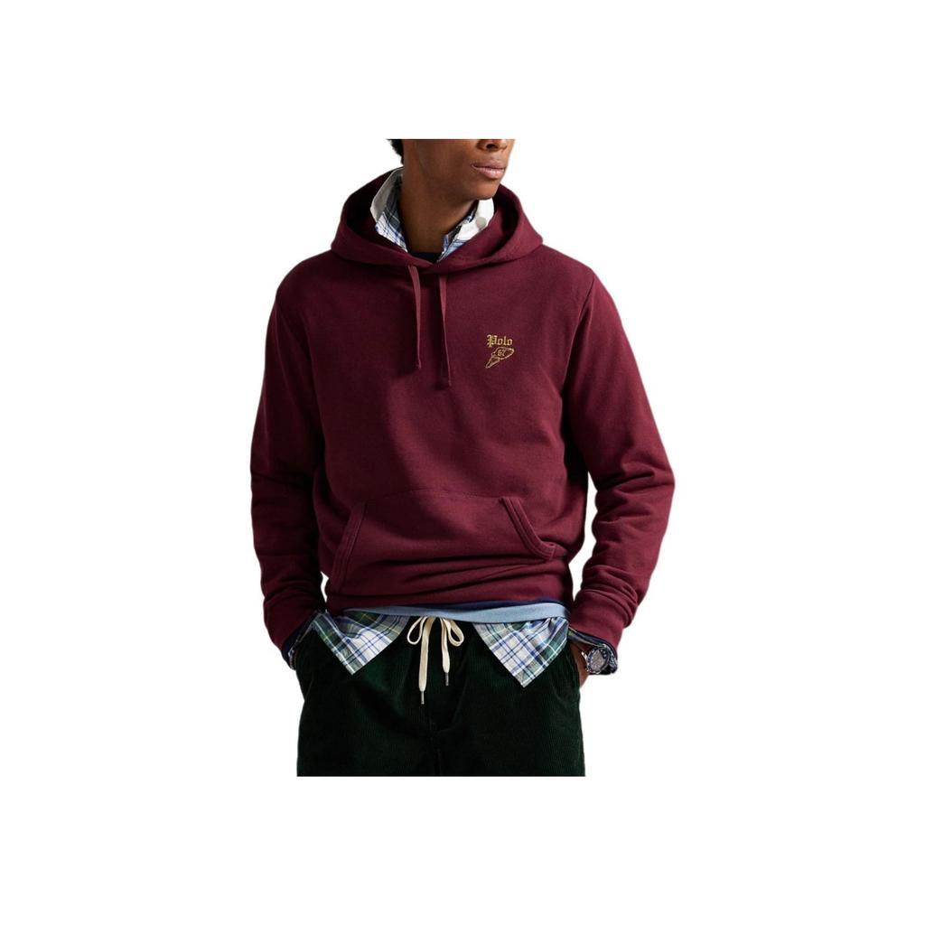 Polo Ralph Lauren Hooded Drawstring Logo Long Sleeve Sweatshirt Men sweatshirt MNPOKNI16824709-600