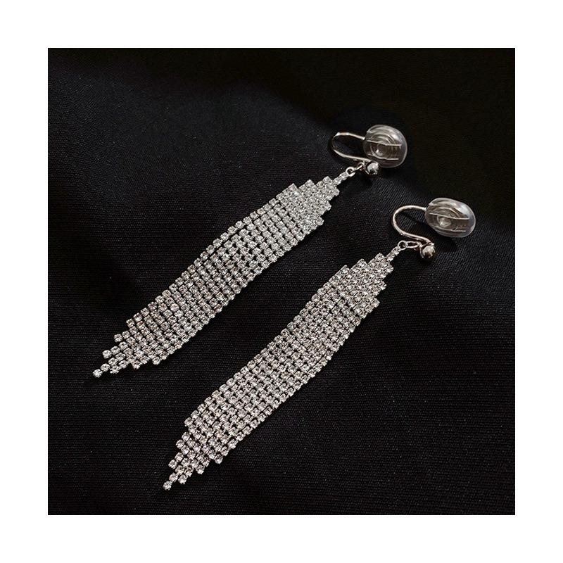

Super Flash Premium Sense oil Disc Earclip Earrings