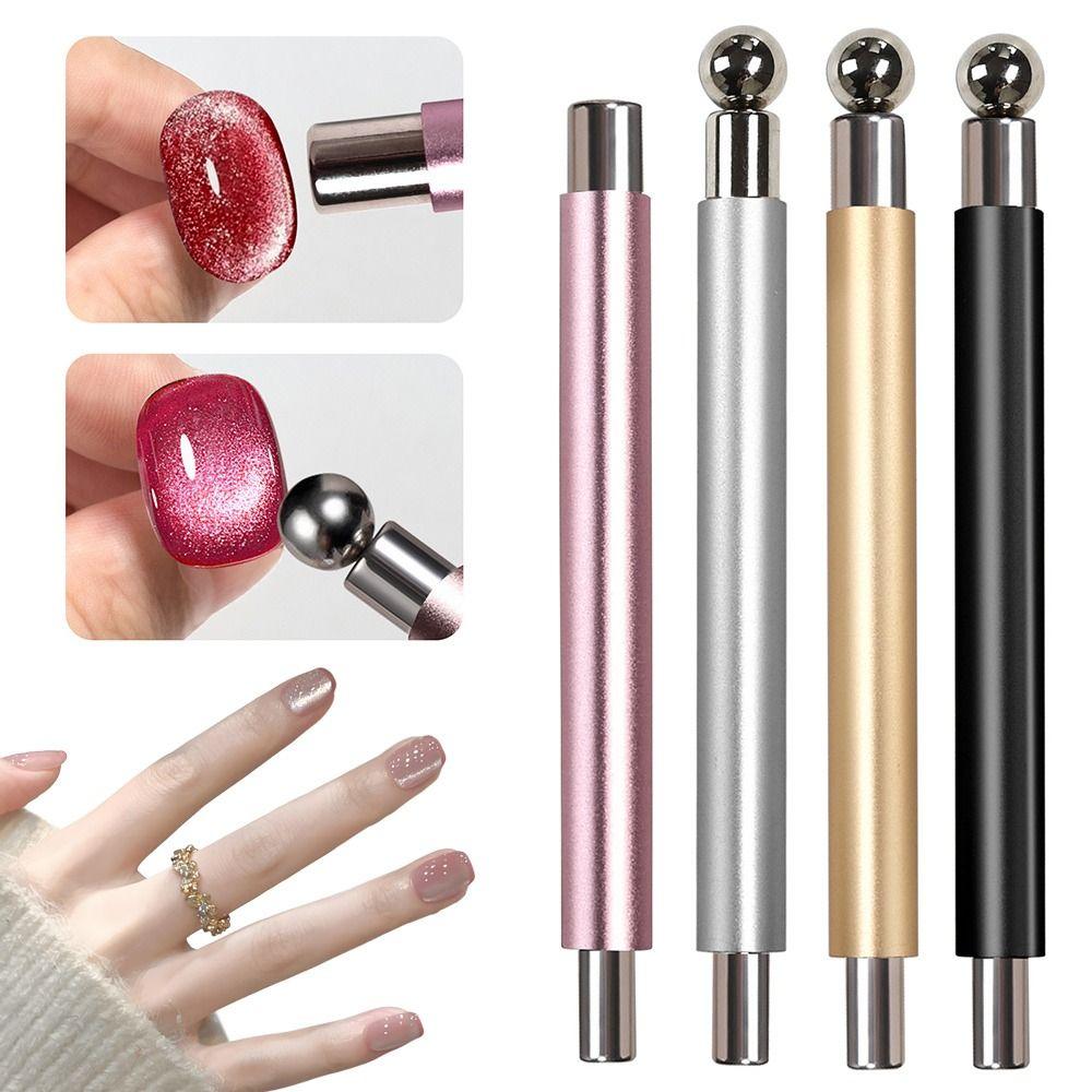 Dual-purpose Cat Eye Nail Glue Magnetic Iron Rod Large Magnetic Pen  for Manicure Magnetic Tools