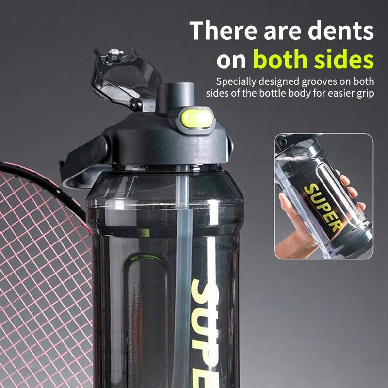 2L Sports Water Bottle Leak Proof Big Capacity Sturdy Water Jug for Bike Climbing Camping