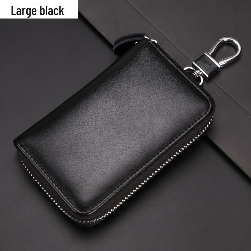 

Держатель для ключей и карт Glenjoy из натуральной кожи - большой вместимости, с креплением на талии, многофункциональный для мужчин и женщин