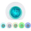 LED Digital Alarm Clocks Backlight Snooze Mute Calendar Desktop Intelligent Acoustic Control Temperature Function Clock